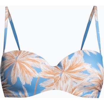 Roxy Горна част на бански костюм ROXY Love The Beach Vibe 2021 azure blue palm island