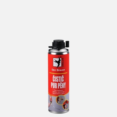Den Braven Čistič PUR pěny 500 ml dóza transparentní 40410RL – Hledejceny.cz