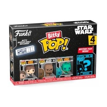 Funko Blister 4 figures Bitty POP Sar Wars Han Solo