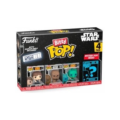 Funko Blister 4 figures Bitty POP Sar Wars Han Solo