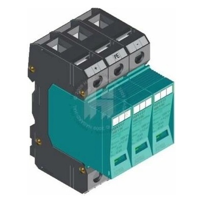 Svodič přepětí T2 Kiwa 82.107 3P 1000VDC