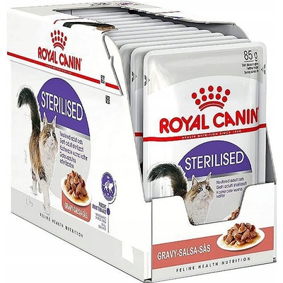 Royal Canin Adult Sterilised v omáčke 12 x 85 g