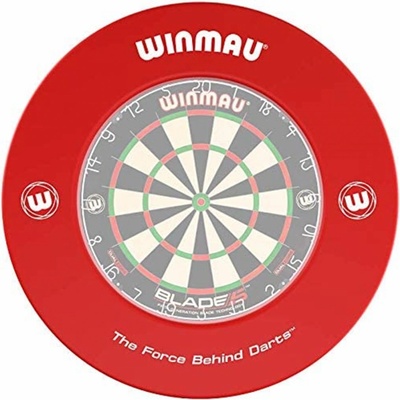 Winmau s logom červená Ochrana k terčom