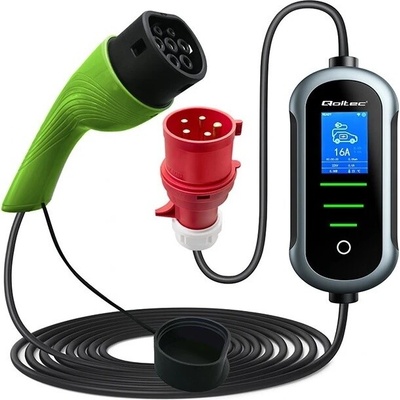 Qoltec Electric car charger 7kW 230V CEE 32A WiFi LCD 5 | Zboží Auto