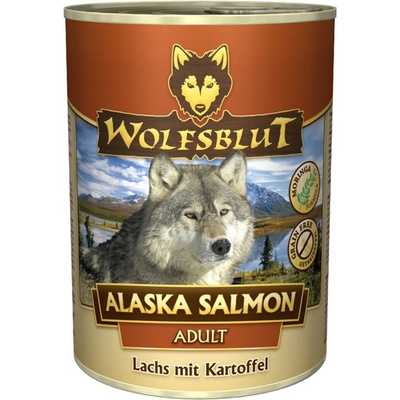 Wolfsblut Alaska Salmon Adult losos s bramborem 395 g