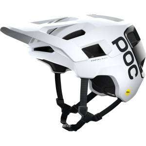 POC Каска за планинско колоездене POC Kortal Race MIPS Bike helmet - Hydrogen White / Uranium Black Matt - размер XL/XXL 59-62 cm (851-1054-0113)