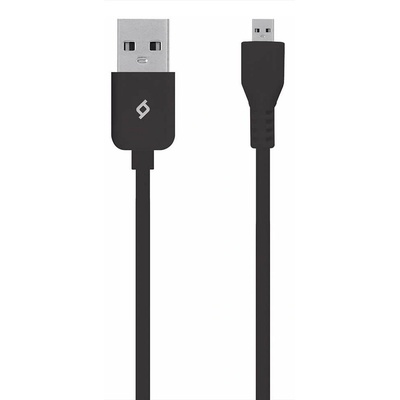 Ttec Кабел ttec - 115575, USB-A/Micro USB, 1.2m, черен (8694470573755)