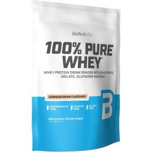 BioTechUSA 100% Pure Whey [454 грама] Бисквити с крем