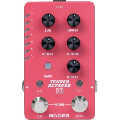 MOOER Tender Octaver X2 Ефект за китара (ME TENDER OCTAVER X2)