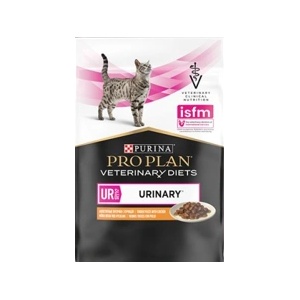 PRO PLAN Veterinary Diets PRO PLAN Ветеринарни диети Feline UR St/Ox Уринарна мокра котешка храна със сьомга 85г