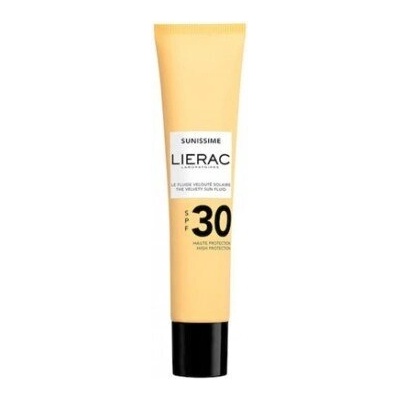 LIERAC Слънцезащитен кадифен флуид за лице, Lierac Sunissime Velvety Sun Fluid Face SPF30 40ml