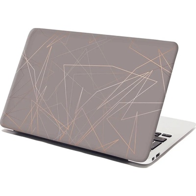Sablio Samolepka na notebook Trojuholníková abstrakcia - 38x26 cm