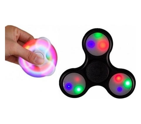 Fidget spinner Svítící MODRÝ