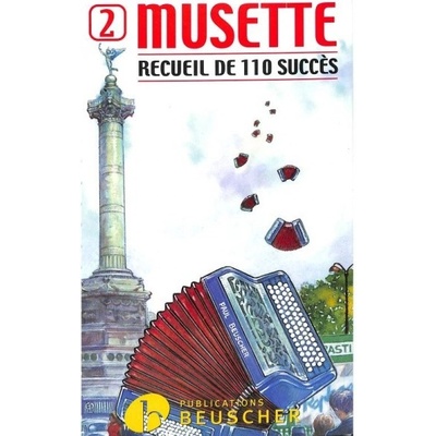 Succes Musette 110 Volume 2 zbierka francúzskych piesní šansónov pre akordeón