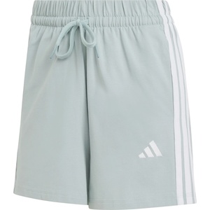 adidas Дамски къси панталони Adidas Women's Essentials 3-Stripes Cotton Shorts - Wonder Sage / White - размер XS (112-4473-0111)