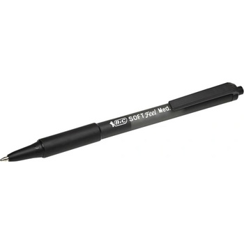BIC химикалка Soft Feel Clic Grip черен (837397)