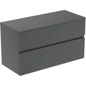 Ideal Standard Finesse - Шкафче за умивалник, 100x44x56 см, 2 чекмеджета, матов антрацит E3424Y2 (E3424Y2)