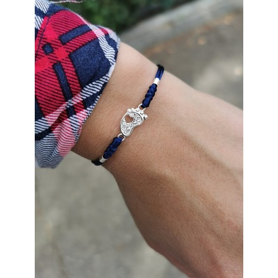 Сребърна гривна Бебешко краче