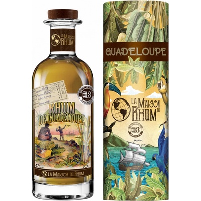 La Maison du Rhum Guadeloupe NO.3 42% 0,7 l (tuba)