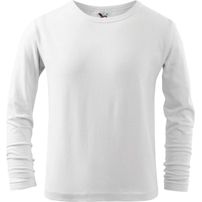 Malfini Long Sleeve 121 detské tričko biela