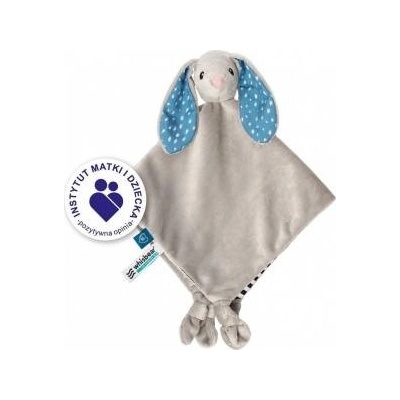 Whisbear Одеалце плюшено мече Whisbear Doudou Bunny, Сив