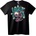 NOONEBRAND Тениска Сюрреалистично Око Котва - 2XL, Black