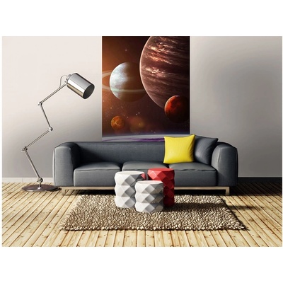 Dimex MS-2-0188 vliesová fototapeta na zeď Slnečná sústava rozmery 150 x 250 cm
