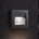 Brilagi - LED осветително тяло за стъпала STEP LIGHT LED/1, 5W/230V IP44 черно (BG4627)