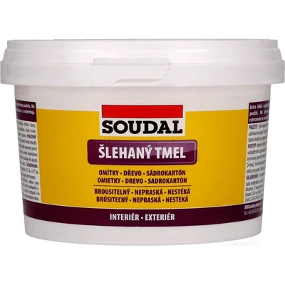 Soudal Šlehaný tmel 400 g bílá