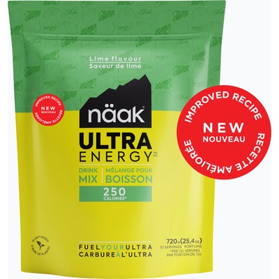 Näak Ultra Energy Drink Mix 720 г лайм