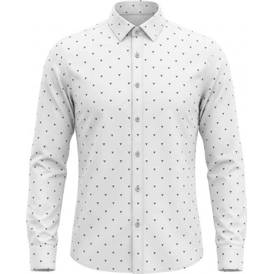 Ego Man pánská košile slim fit S0161-01 bílá