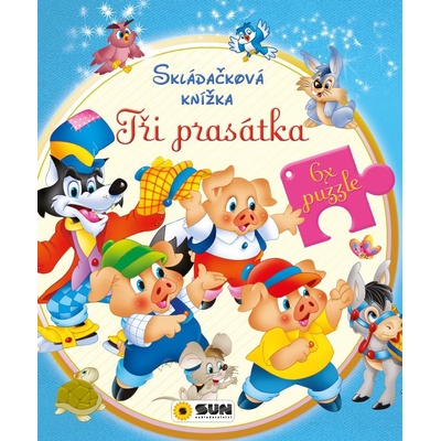 Skládačková knížka Tři prasátka