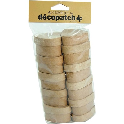 Krabičky z kartonu sada Décopatch (10ks) Srdíčka
