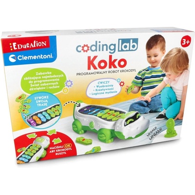 Clementoni Koko programovatelný robotický krokodýl 50108