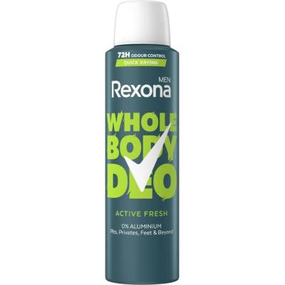 Rexona MEN, Део спрей за цяло тяло, Active Fresh, 150 ml