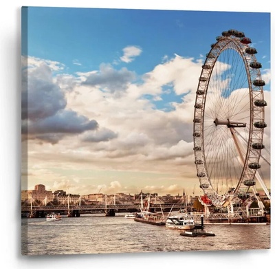 Sablio Obraz London eye - 50x50 cm
