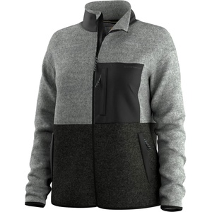 Smartwool Дамско вълнено яке Smartwool Women's Second Cut Fleece Jacket Fleece jacket - Charcoal / Light Gray (105-6162-0313)