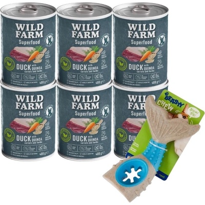 Wild Farm Superfood Duck 6 x 400 g