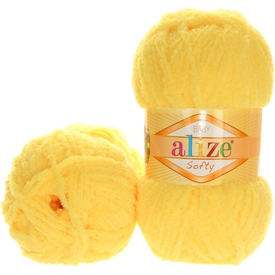 Alize Softy světle žlutá 187