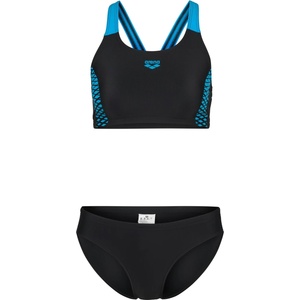 arena Дамски комплект бикини Arena Women's Openings Bikini Energy Back Bikini - Black / Turquoise - размер 34 (EU) (150-4398-0111)