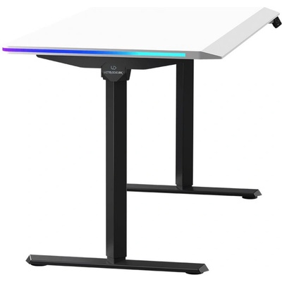 Ultradesk Гейминг бюро Ultradesk - Quest Black, бяло (UD-QST-DTWT)