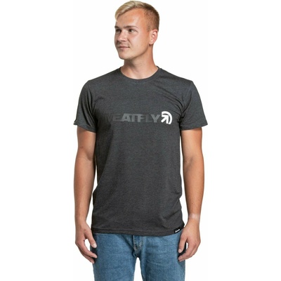 Meatfly мъжка тениска Logex Charcoal Heather | Сива | Размер Meatfly | Siv | МЪЖЕ | S