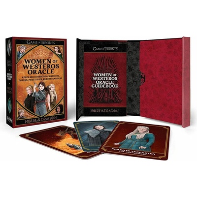 Game of Thrones & House of the Dragon: Women of Westeros Oracle: A Deck and Guidebook of Warriors, Queens, Priestesses, and Dragonriders - ONeil Ivy