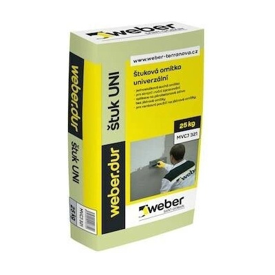 Weber weberdur štuk UNI 25 kg - MVCJ 321 25