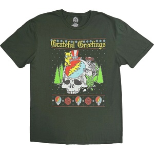 The Grateful Dead Grateful Greetings Green L Риза (GRATETS70MGR03)