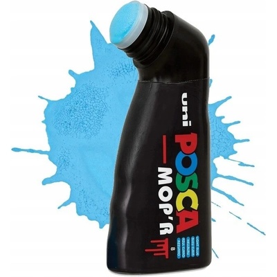 Posca MOP´R - modrý svetlo
