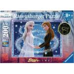 Ravensburger Светещ пъзел Ravensburger от 200 XXL части - Замръзналото кралство, Ана и Елза (12952) - ozone