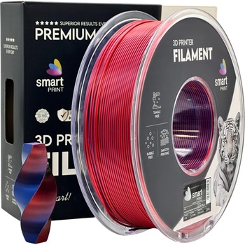 Smart Print FG-S114-E1, 3D филамент, PLA Silk, Dual Color, TwiLight Serenity, 1kg, 1, 75mm (FG-S114-E1)