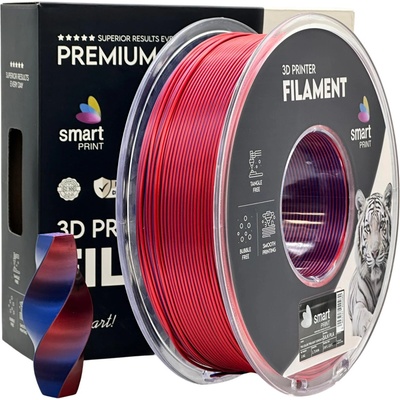 Smart Print FG-S114-E1, 3D филамент, PLA Silk, Dual Color, TwiLight Serenity, 1kg, 1, 75mm (FG-S114-E1)