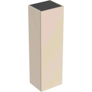 Geberit Smyle Square висок стенен шкаф, пясъчно сив, 1 врата, 36 см (500.361.JL.1)